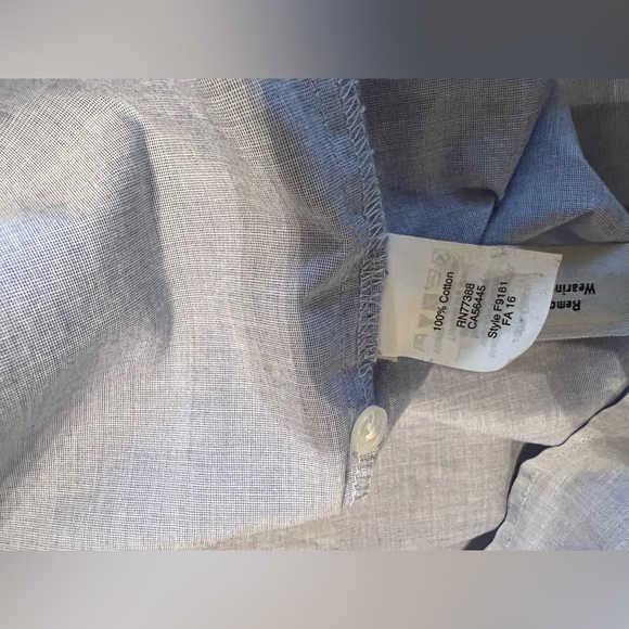 MADEWELL Chambray Shirt Size M - Picture 4 of 4